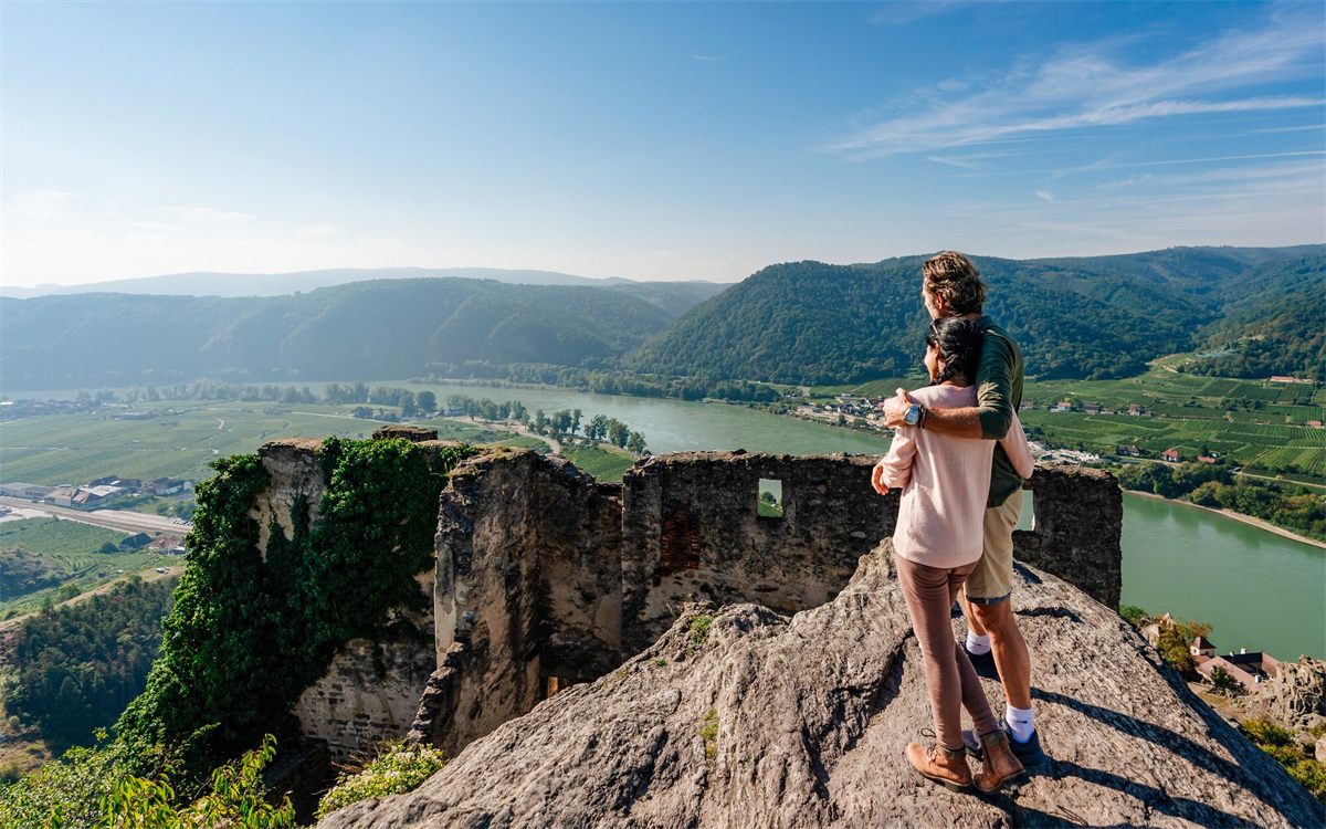 A guided walk above the Danube in Austria’s Wachau Valley