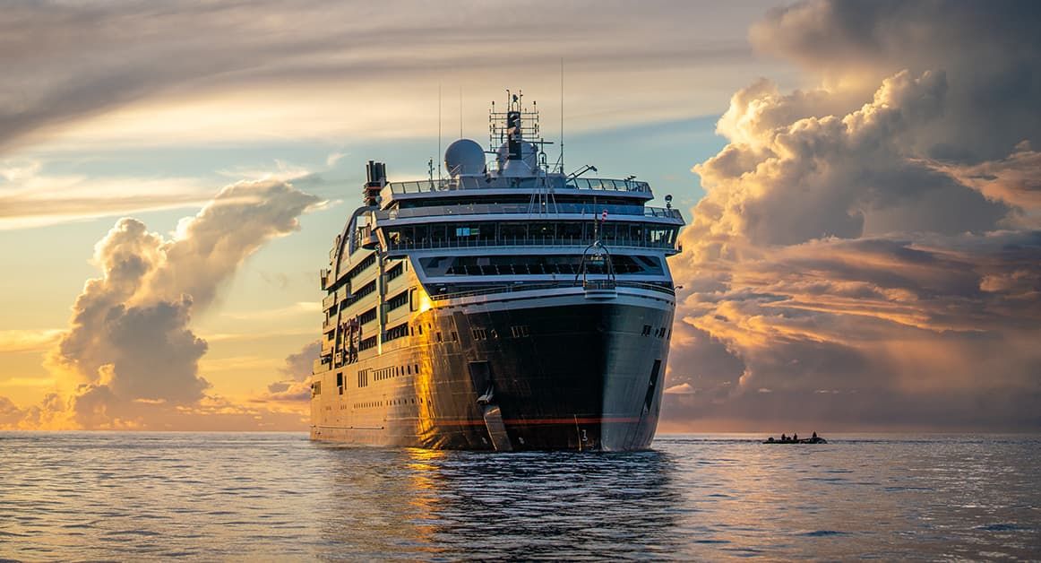 Seabourn Pursuit, built for polar waters in 2023