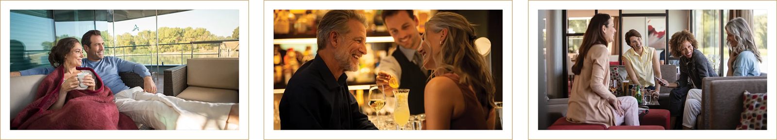 Evening drinks in the Club Lounge