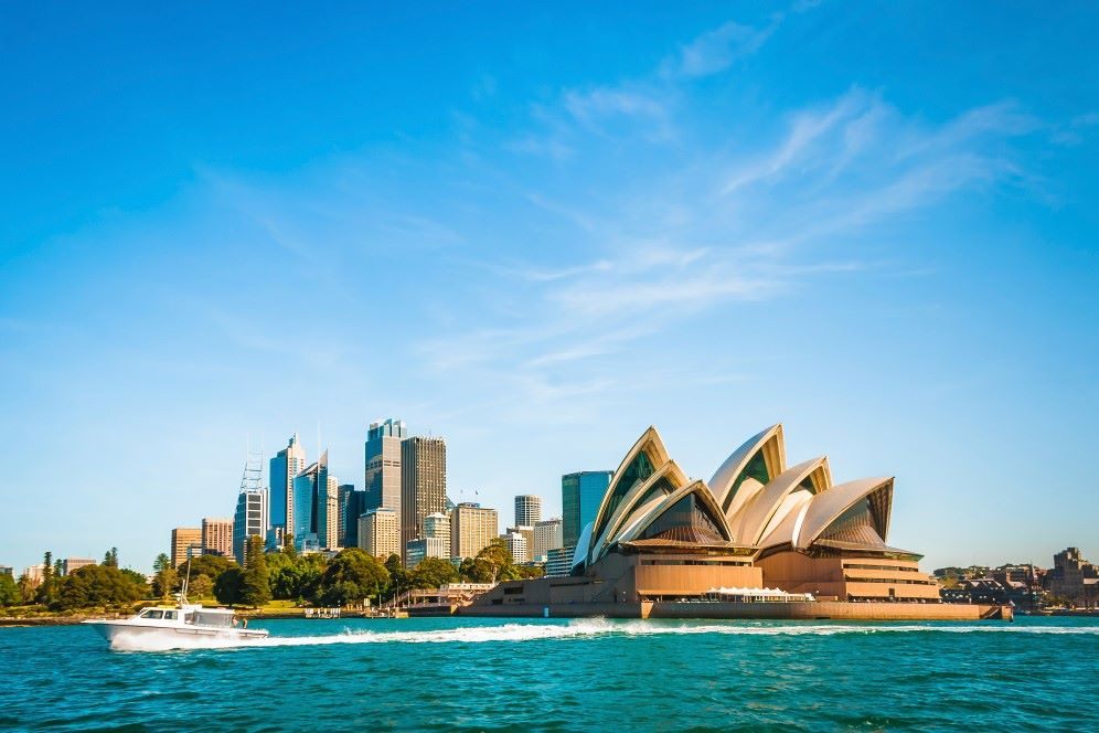 Sydney Opera House and harbour, Azamara Pursuit’s home port for the season