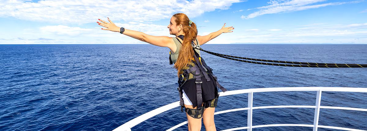 EDGE Adventure Activities on Carnival Cruise Line