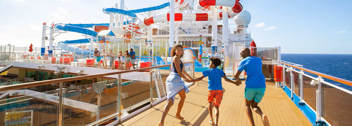 WaterWorks and Green Lightning on Carnival Cruise Line