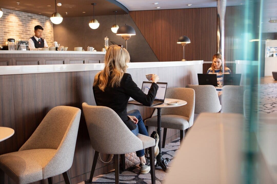 Cafe Nation on Celestyal Cruises