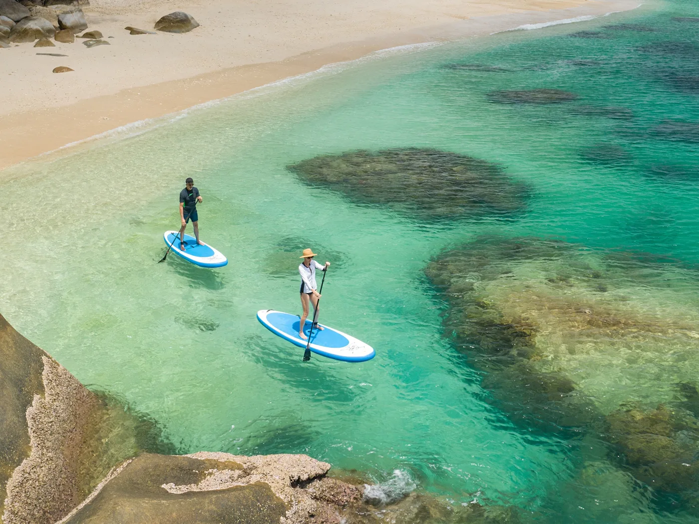 Snorkelling and water activities on Coral Discoverer