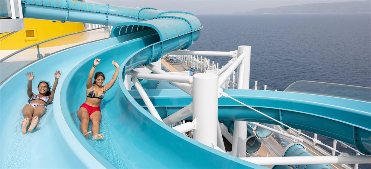 WOW Aqua Park on Costa Cruises