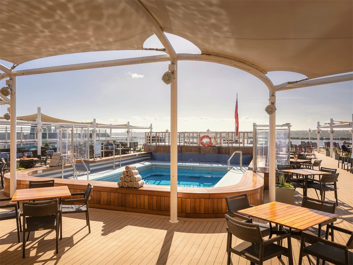 Lido Pool on Cunard