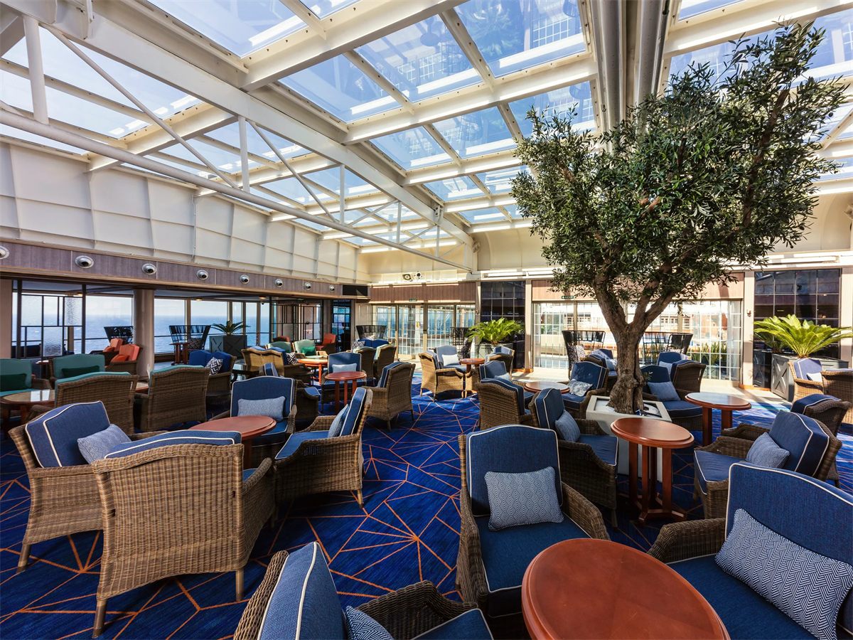 Winter Garden on Cunard
