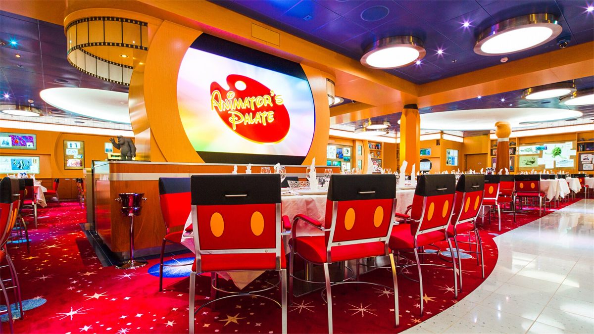 Animator’s Palate on Disney Cruise Line