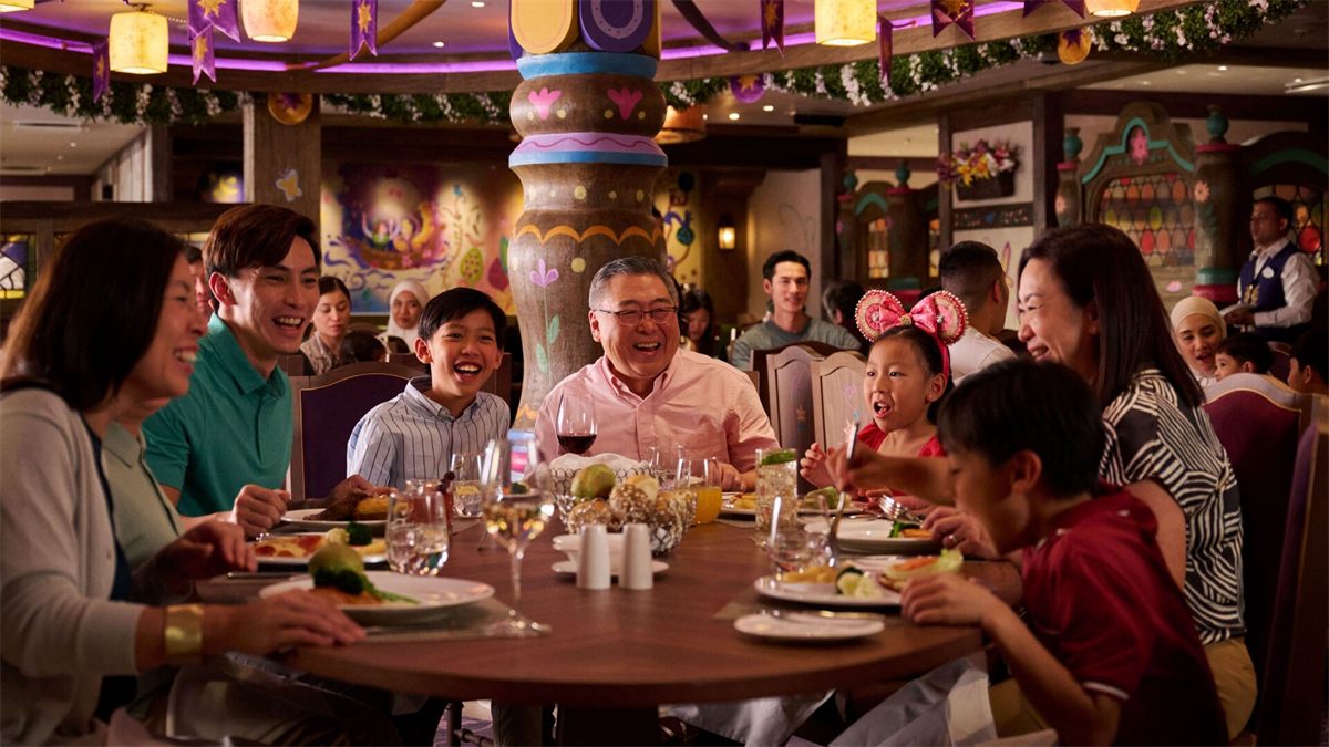 Enchanted Summer Restaurant on Disney Cruise Line