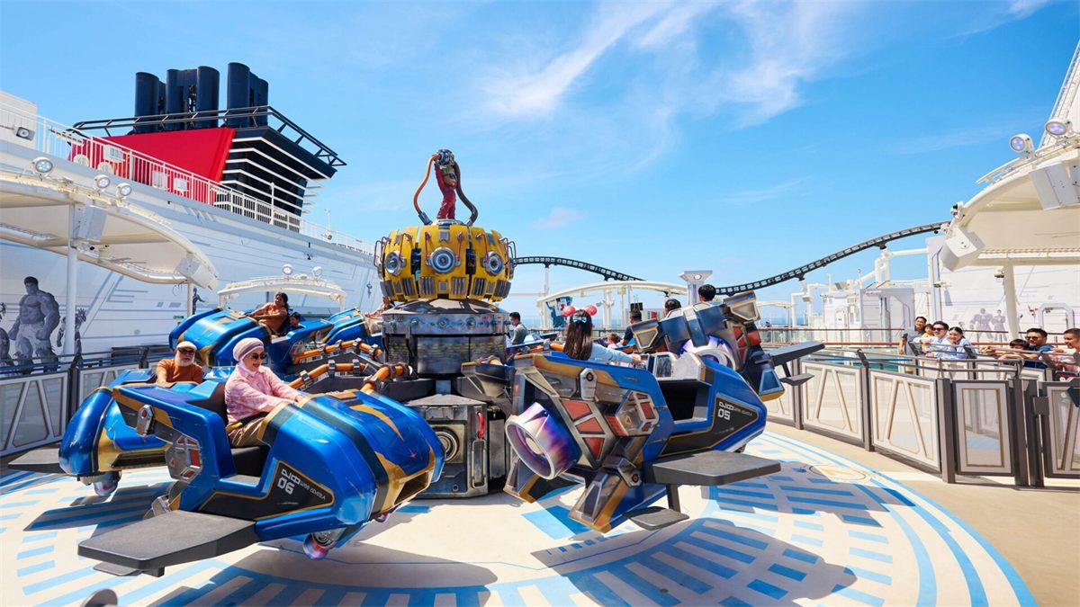 Groot Galaxy Spin on Disney Cruise Line