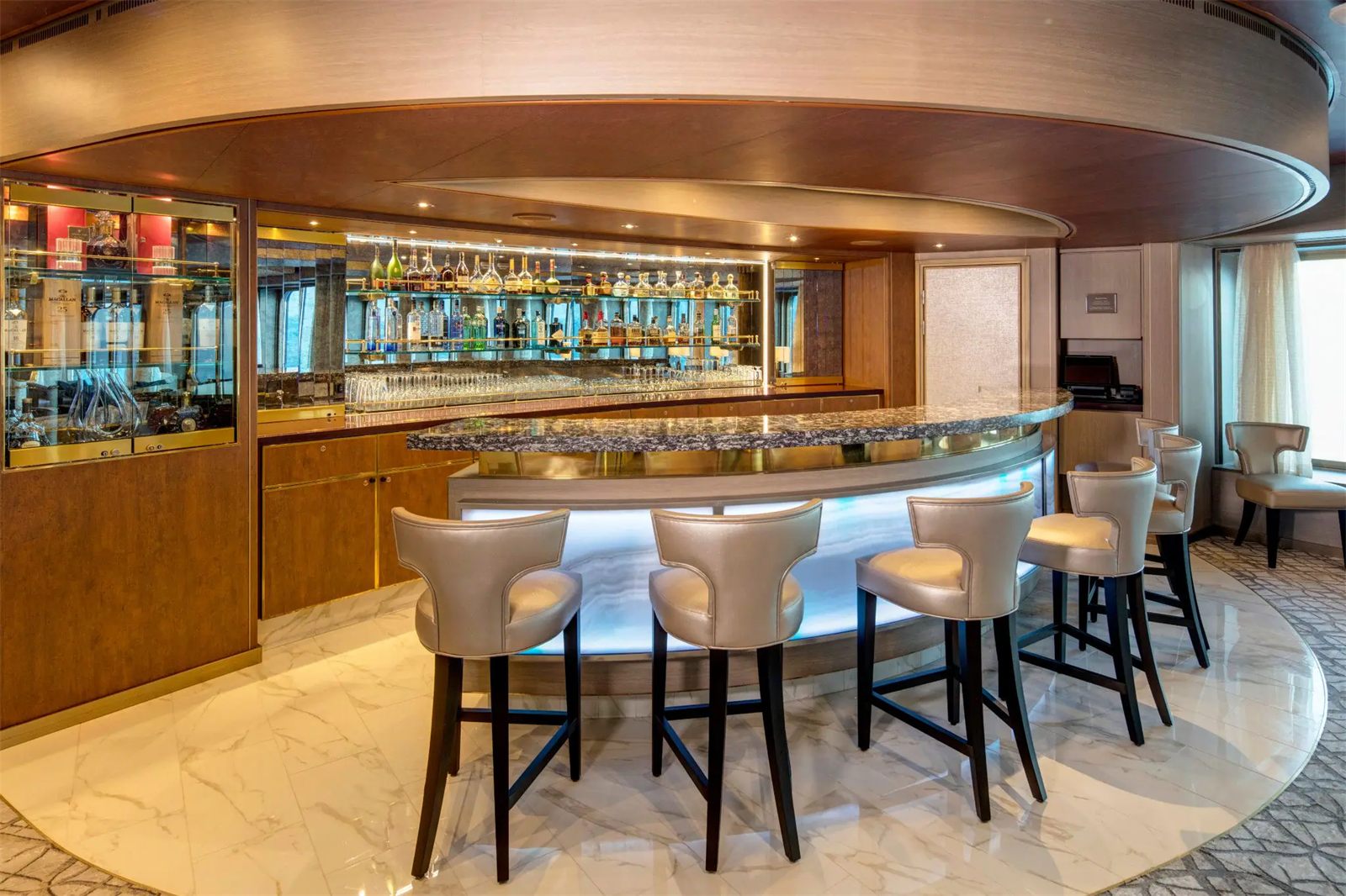Pinnacle Bar on Holland America Line