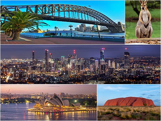 Route map: Eastern Australia Intensive