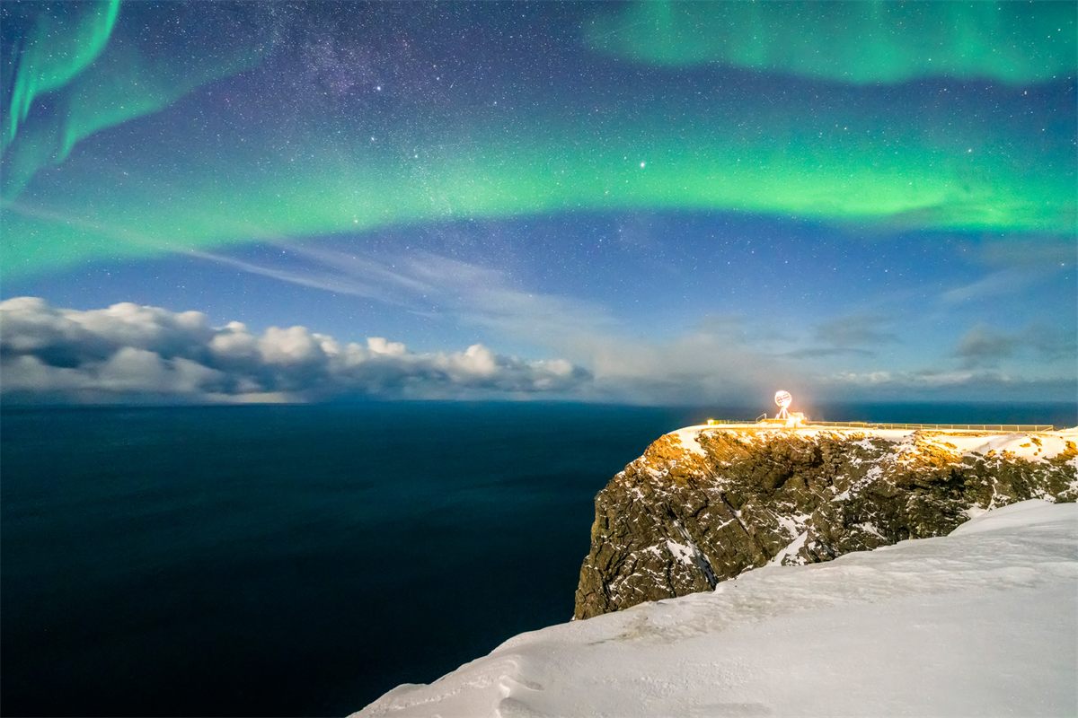 The North Cape, mainland Europe’s northernmost point