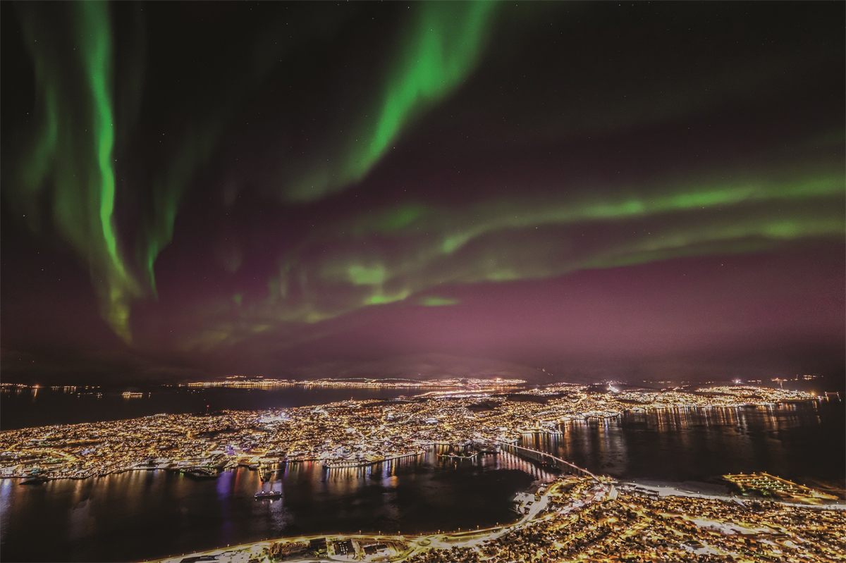 The Northern Lights over Tromsø