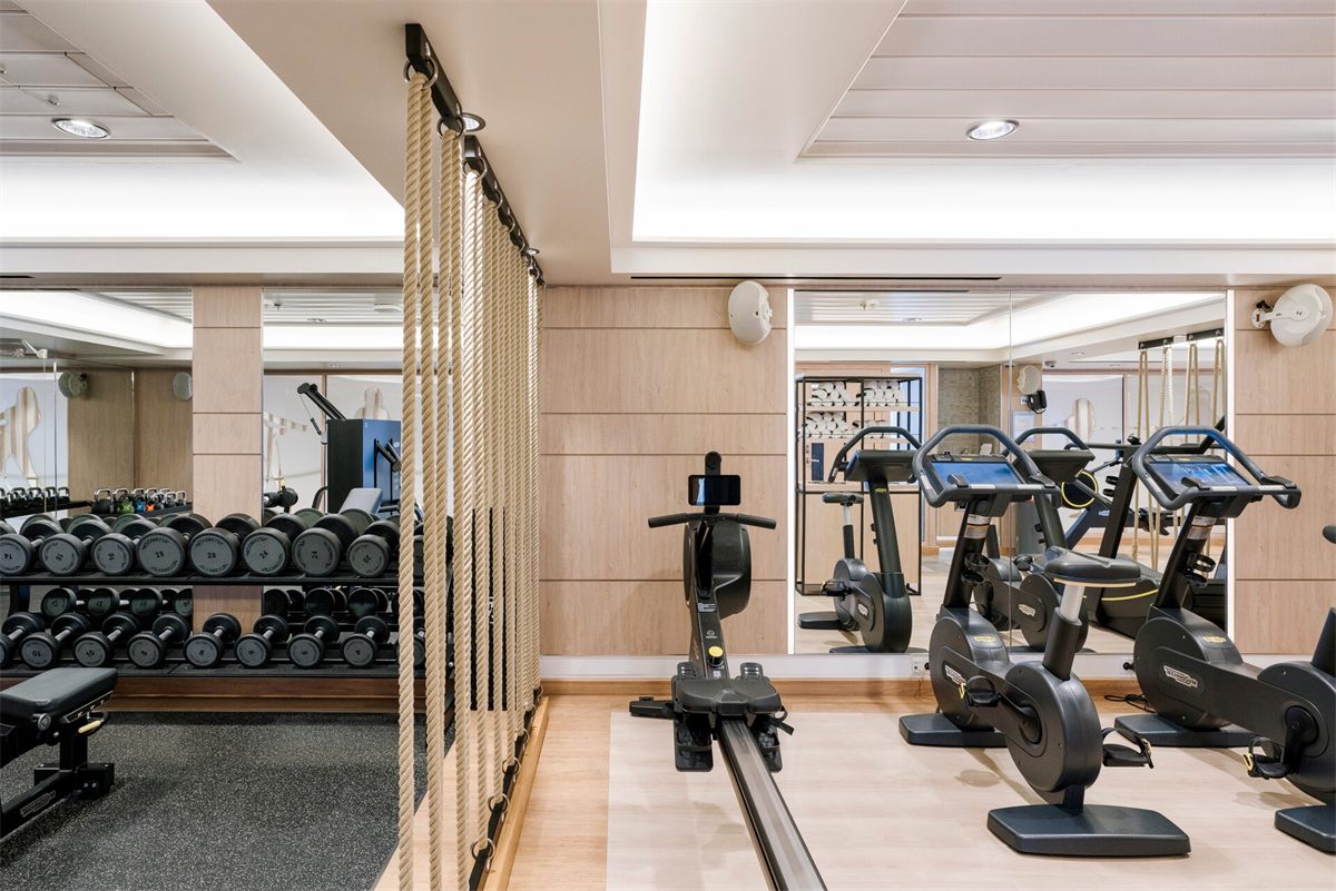 Fitness Room on HX Expeditions