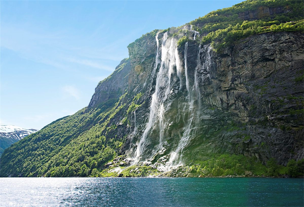 Geirangerfjord, Norway, on MSC Euribia’s summer season
