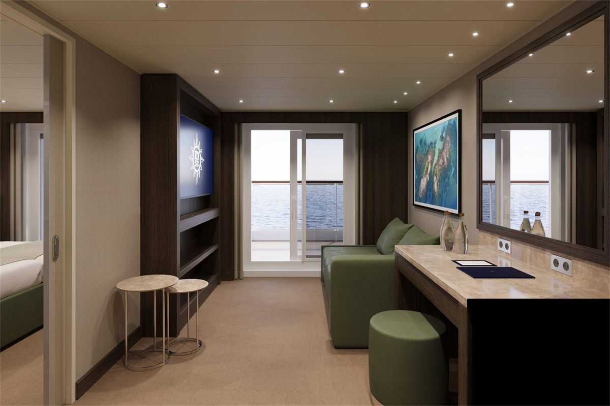 An MSC Yacht Club suite