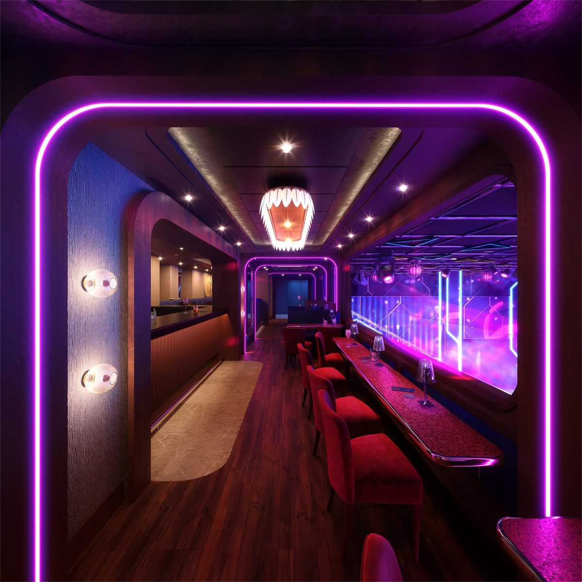 Sky Box Bar on MSC Cruises