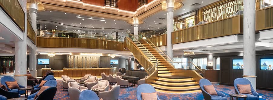 The Atrium on Norwegian Cruise Line