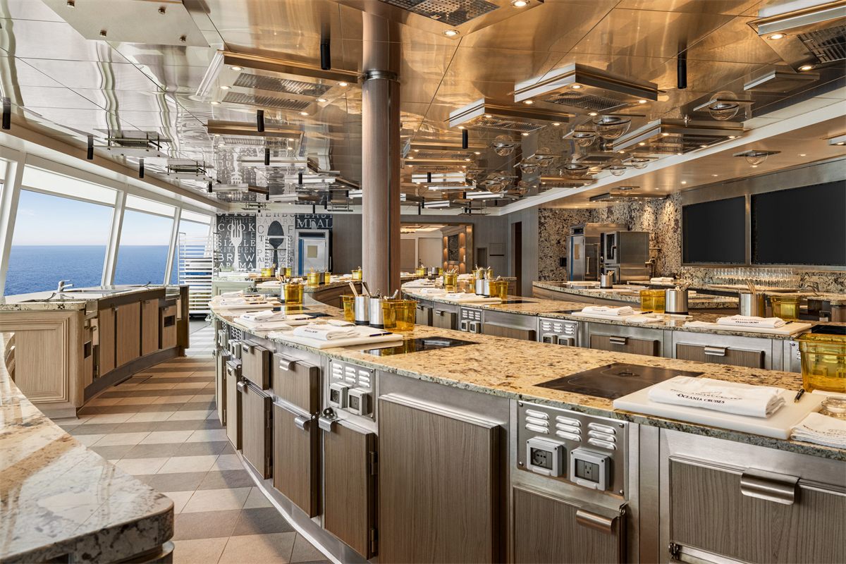 The Culinary Center on Oceania Cruises