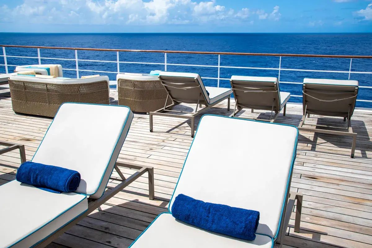 Pool Deck on Paul Gauguin Cruises