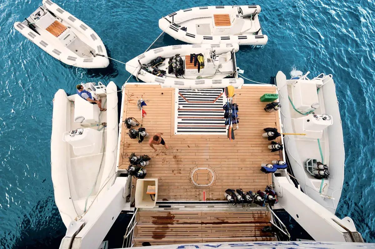 Watersports Marina on Paul Gauguin Cruises