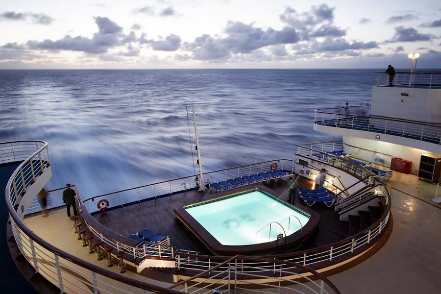 Hot tubs on Princess Cruises