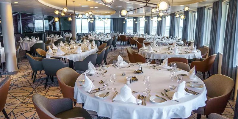 Balena Restaurant on Quark Expeditions