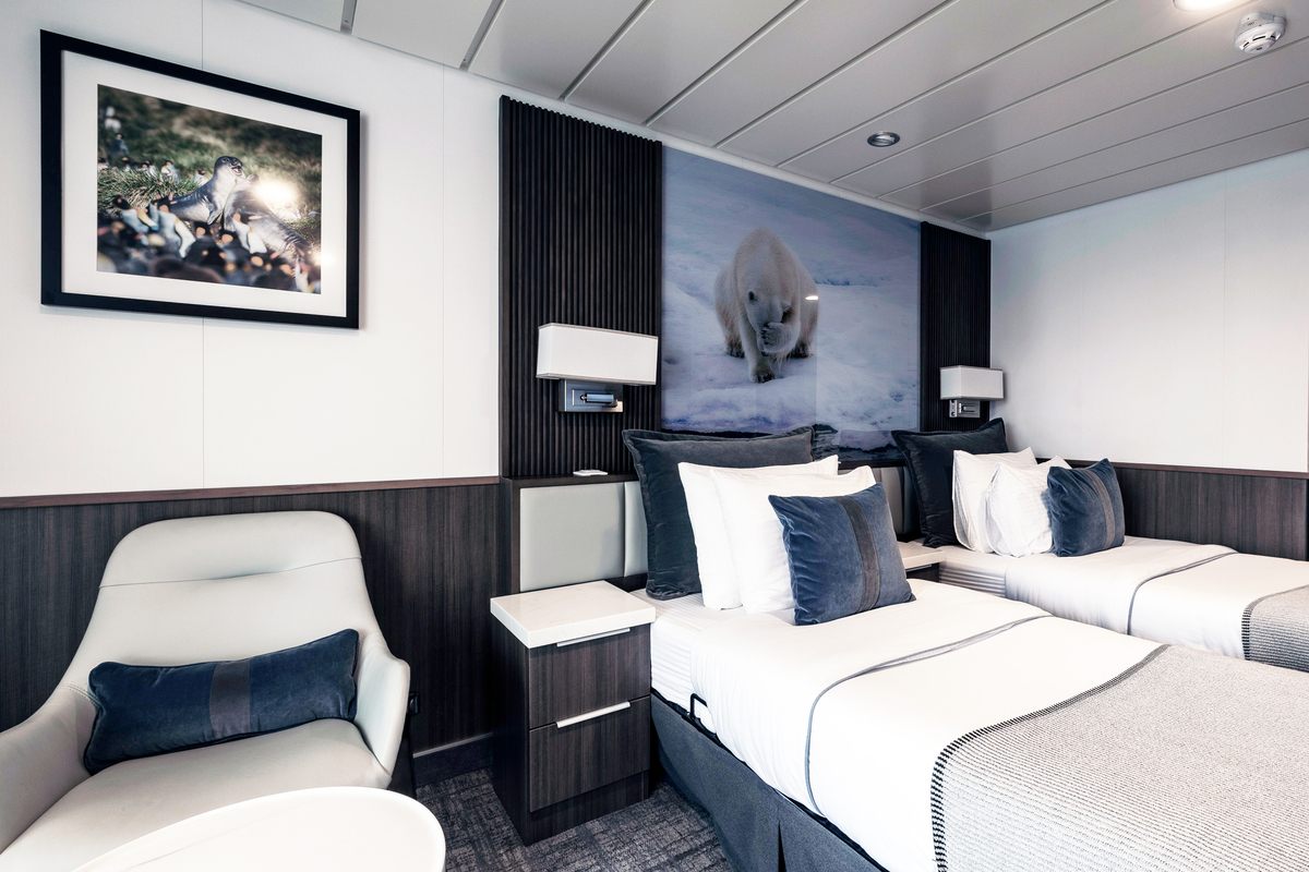 Balcony Stateroom Category C on Aurora Expeditions