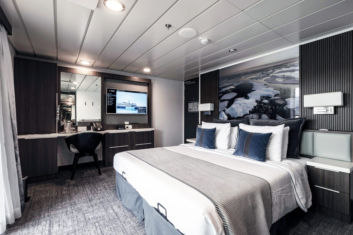 Balcony Stateroom Superior on Aurora Expeditions