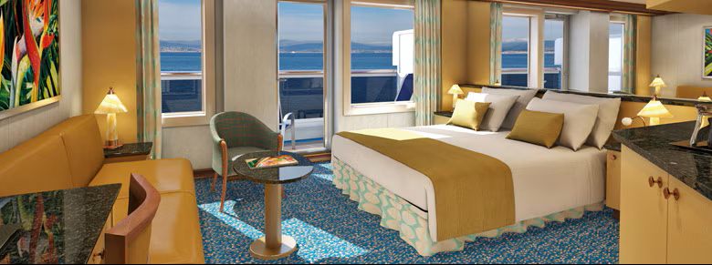 Suite on Carnival Cruise Line