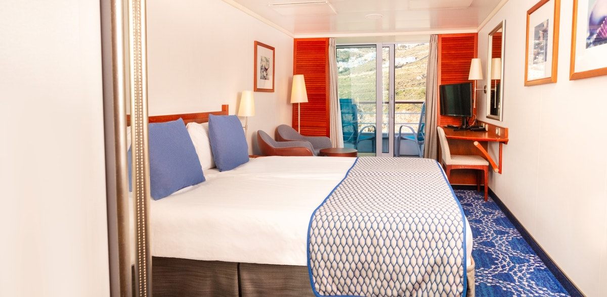 Balcony Cosmos Cabin on Celestyal Cruises