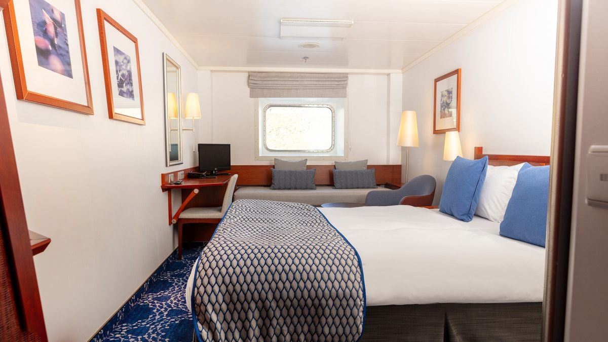 Exterior Cosmos Cabin on Celestyal Cruises