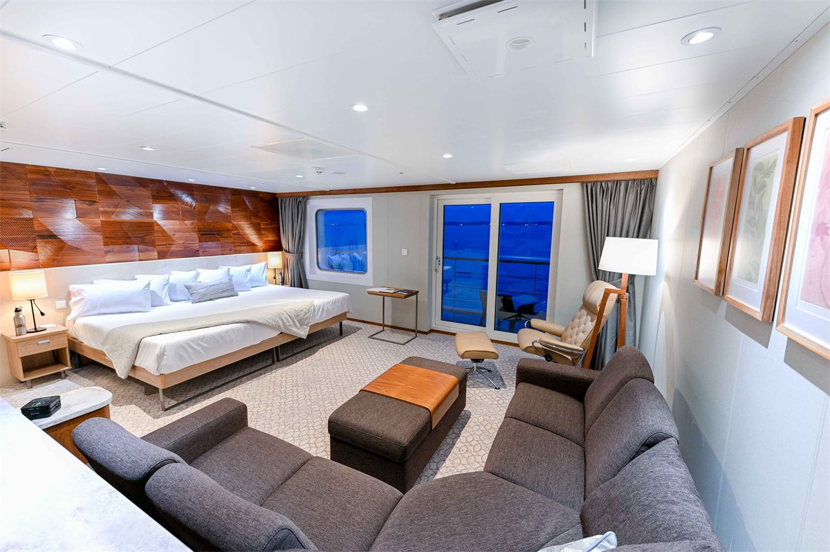 Bridge Deck Suite on Coral Expeditions