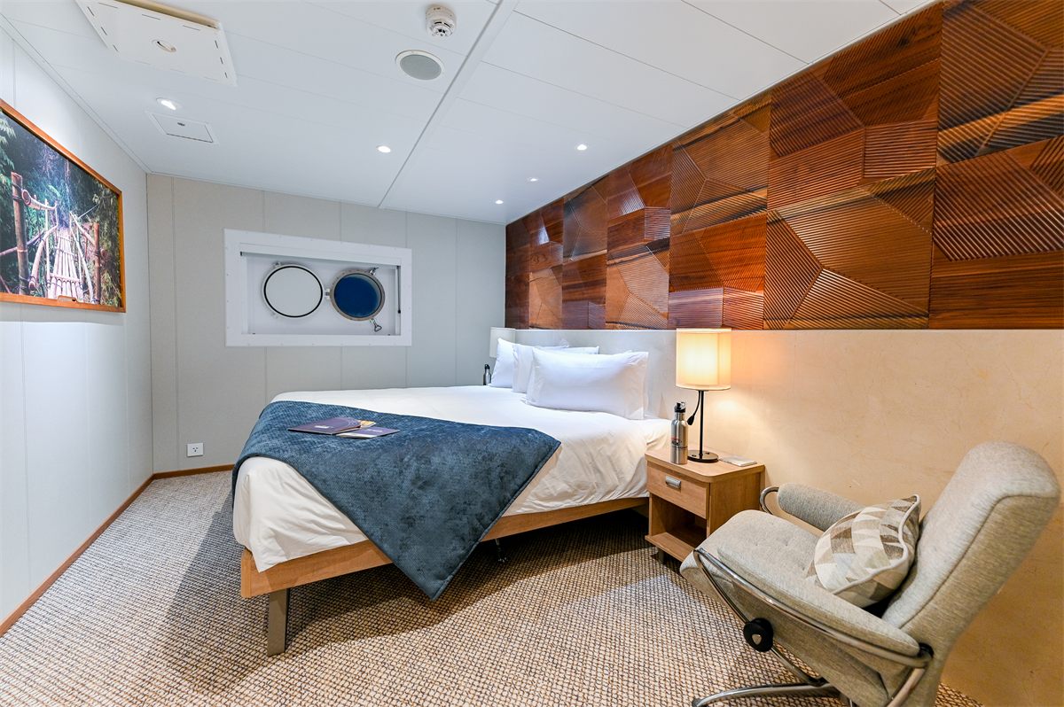 Coral Deck Stateroom on Coral Expeditions