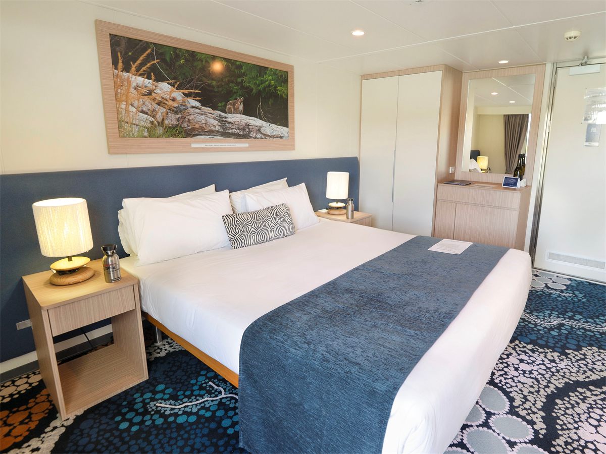 Bridge Deck Balcony Suite (Coral Discoverer) on Coral Expeditions