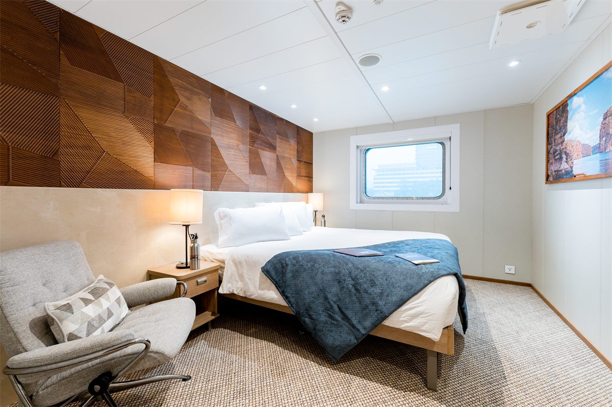 Promenade Deck Stateroom on Coral Expeditions
