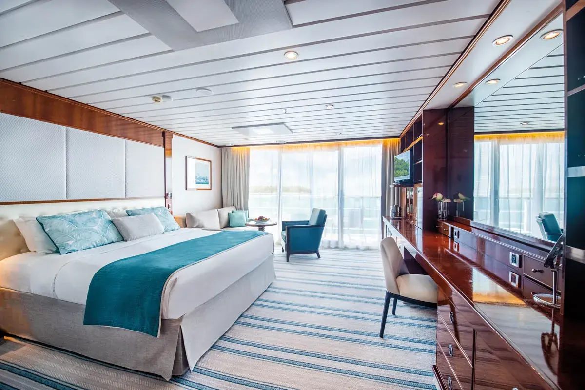 Veranda Suite on Paul Gauguin Cruises