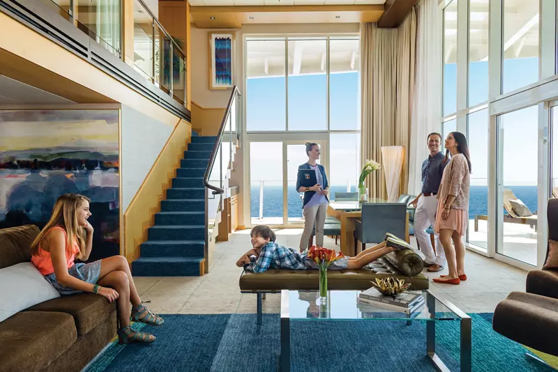 Royal Loft Suite on Royal Caribbean