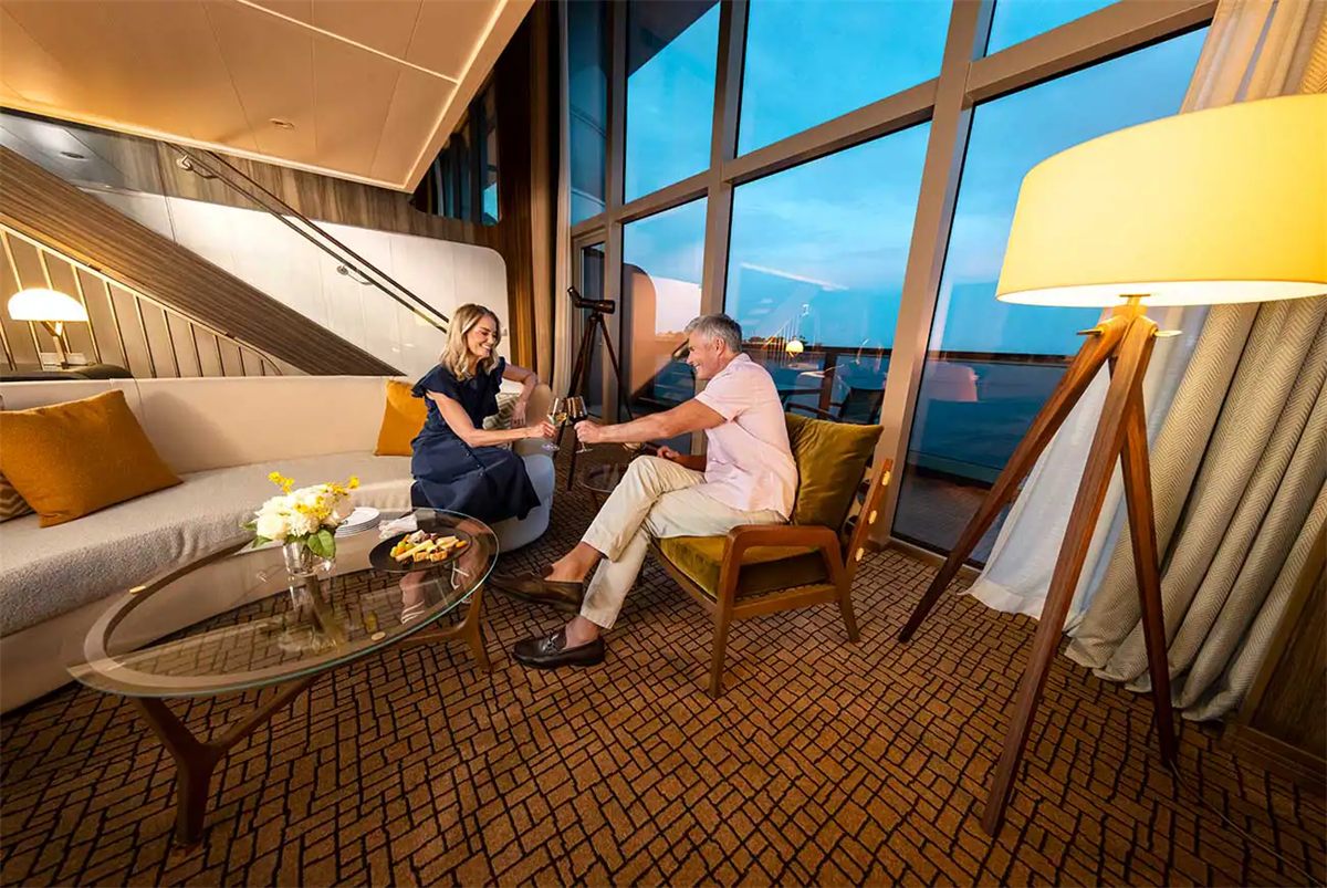 Wintergarden Suite on Seabourn