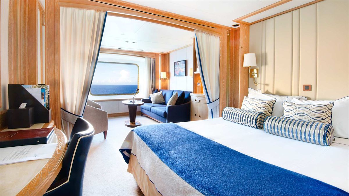 Ocean View Suite on Windstar Cruises