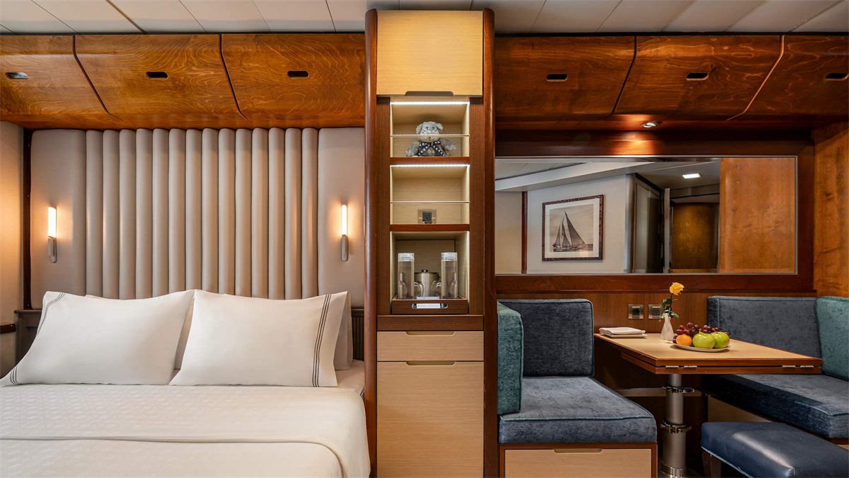 Deluxe Ocean View Stateroom on Windstar Cruises