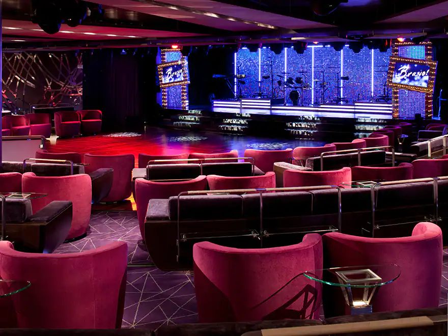 The Grand Salon, the ship’s show lounge