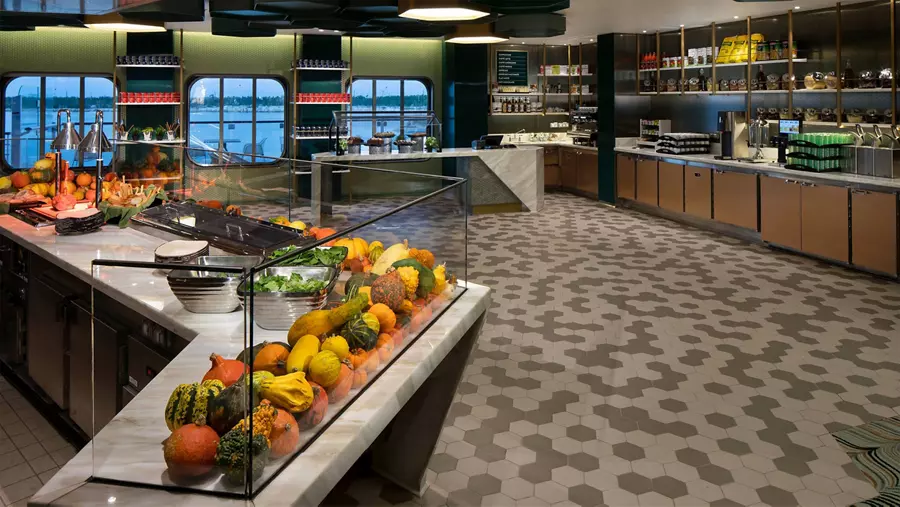 Eden Cafe on Celebrity Edge