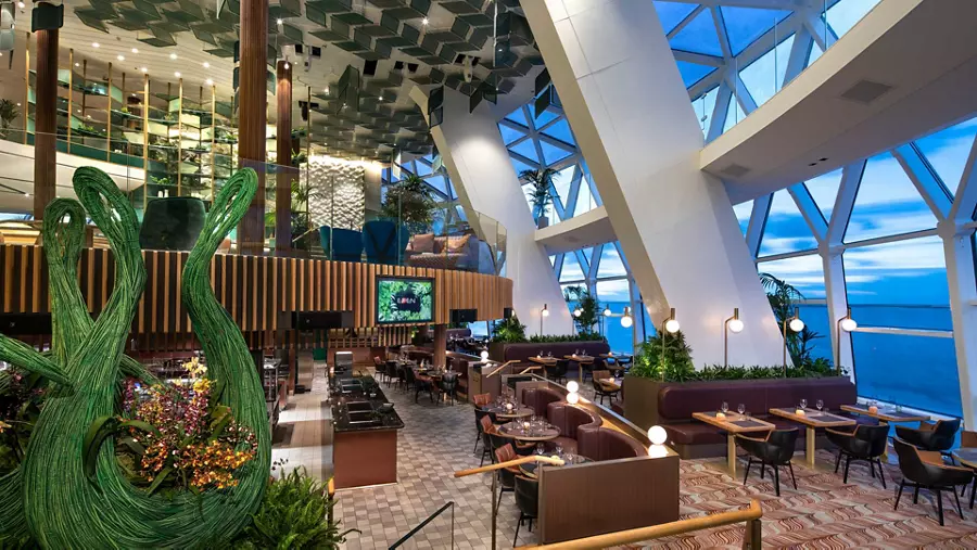 Eden Restaurant on Celebrity Edge