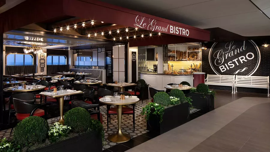 Le Grand Bistro on Celebrity Edge