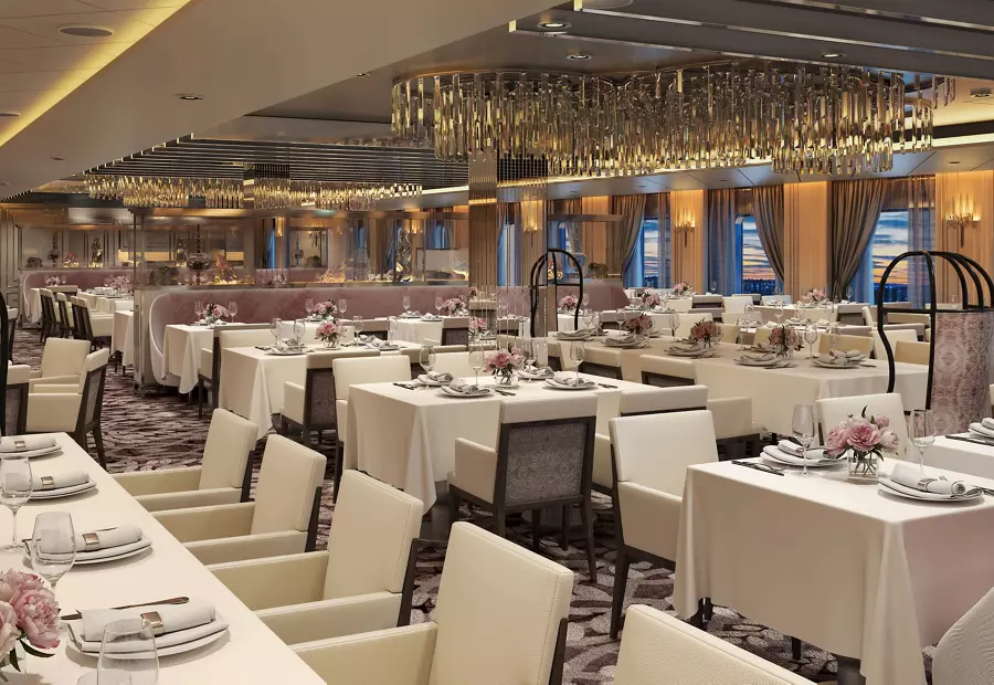 Normandie Restaurant on Celebrity Edge