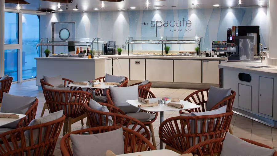 Spa Café and Juice Bar on Celebrity Edge