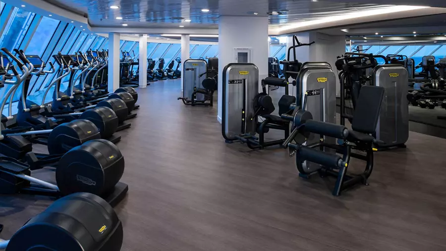 The Fitness Center on Celebrity Edge