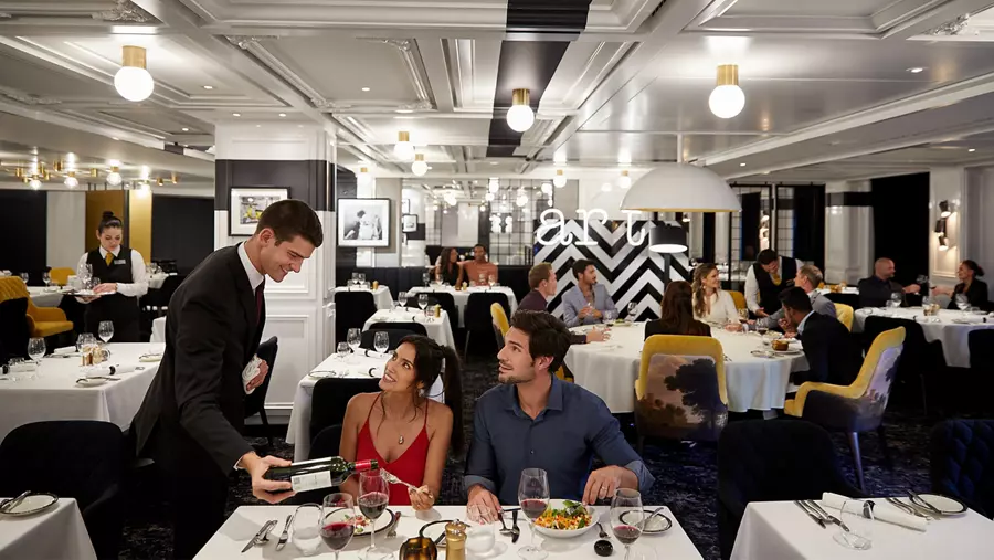 Tuscan Restaurant on Celebrity Edge